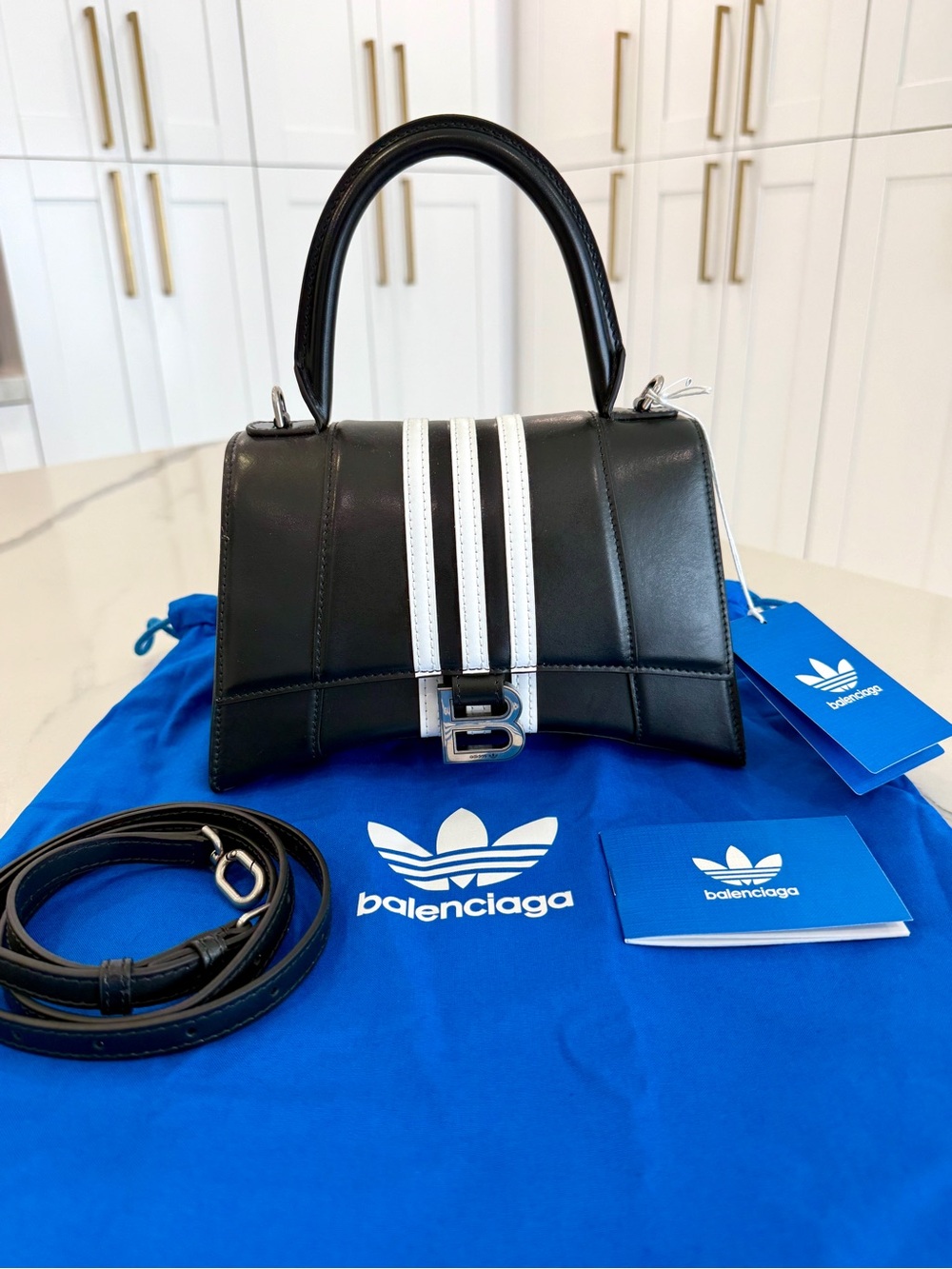 Balenciaga x Adidas Hourglass Bag